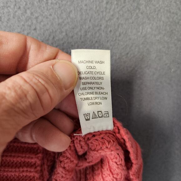 Woman Within Cardigan Sweater Womens Plus Size 3X Pink V Neck Casual - Picture 5 of 13